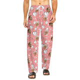 Custom Photo Unisex Pajama Pants For Adults&Kids Custom 30+Colors Face Pajama Pants