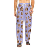 30 Colors Custom Photo Unisex Pajama Pants For Adult&Kids Custom Face Solid Colors Pajama Pants