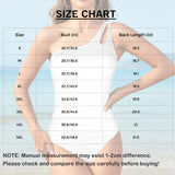 S-5XL#Custom American Flag Style Women's One Shoulder Keyhole Face One Piece Swimsuit Custom Picture Bathing Suit