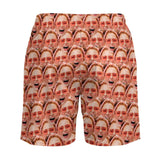 Personalized Face Swim Trunks Custom Multiface Quick Dry Men's Swim Shorts