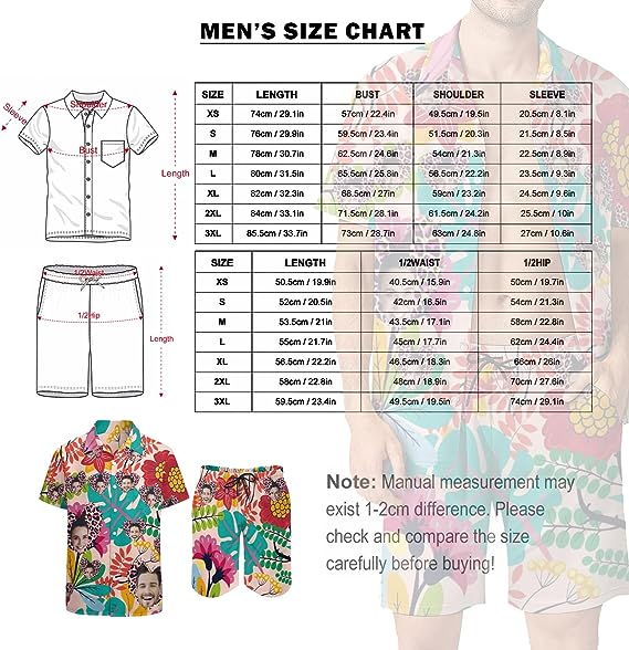 Custom Face Women Dress and Men Outfit For Couples Personalized Face Couple Matching Shirt Shorts And Dress