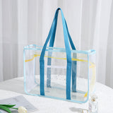 Handbag PVC Transparent Travel Bag Storage Bag Convenient Swimming Bag Outdoor Beach Bag