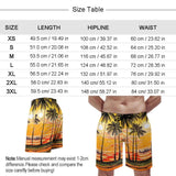 Custom Face Beauty Sunset Personalized Photo Men's Quick-drying Beach Shorts
