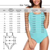 Personalized Big Face Swimsuit Custom Tank Top One Piece Bathing Suit