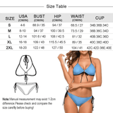 Custom Face Summer Beach Couple Matching Swimsuit Women's Two-Piece Triangle Bikini Bathing Suit Men's Swim Shorts