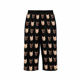 Custom Face Cropped Pajama Pants For Women Personalized Face Pajama Pants