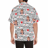 Personalized Hawaiian Shirts with Face Greatest Love Thank You Dad Create Your Own Hawaiian Shirt for Him