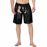 Custom Face Belongs to Me Personalized Photo Men's Elastic Beach Short