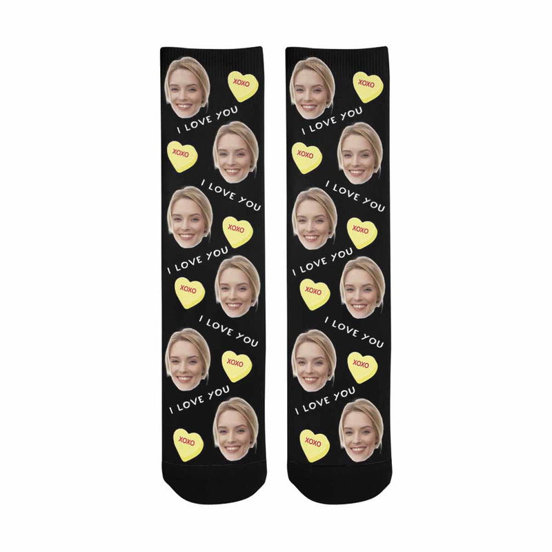 Custom Socks Face Socks with Faces Personalized Socks Face on Socks Anniversary Gifts for Girlfriend