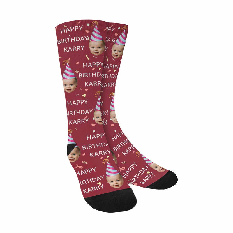 Custom Socks Face Socks Personalized Socks Face on Socks Birthday Gifts for Mom