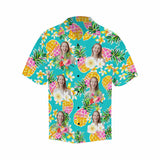 Custom Face Hawaiian Shirt Funny Photo Hawaiian Shirt for Husband Personalized Hawaiian Shirt Photo Tropical Aloha Shirt For Men