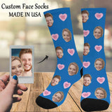 Custom Socks Face Socks with Faces Personalized Socks Face on Socks Birthday Day Gifts for Boyfriend