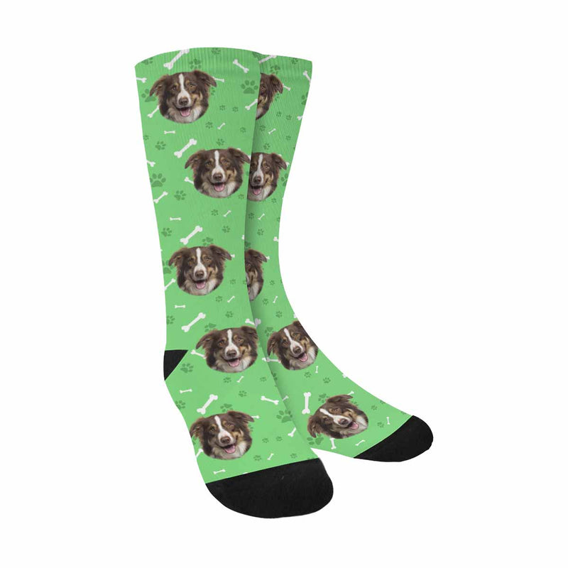 Custom Socks Dog Face Socks Personalized Socks Face on Socks Valentine's Day Gifts for Girlfriend