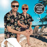 Personalized Hawaiian Shirts Funny Family Gifts Lily Flowers Tropical Aloha Shirt Made for You Custom Shirt Birthday Vacation Party Gift