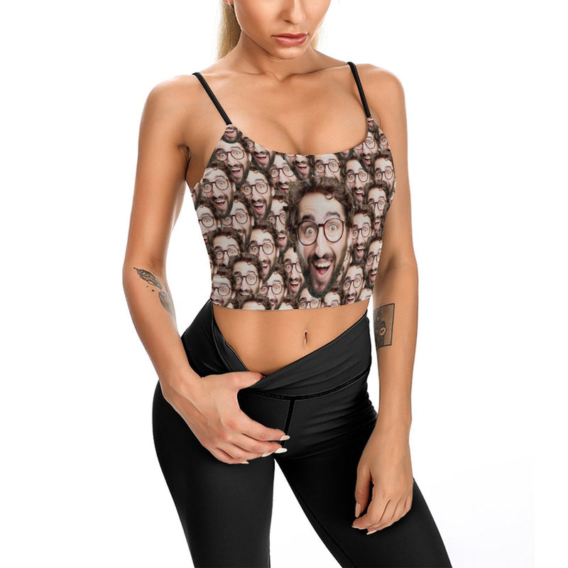 Custom Boyfriend Face Women Camisole Personalized Camisole Gift