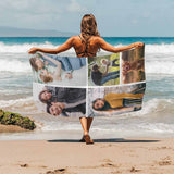 Custom Photos Bath Towel Beach Towel Pool Towel Camp Towel