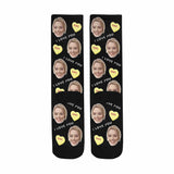 Custom Socks Face Socks with Faces Personalized Socks Face on Socks Anniversary Gifts for Girlfriend