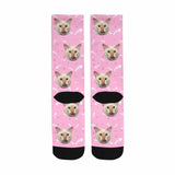 Custom Socks Face Socks with Cat Faces Personalized Socks Face on Socks Birthday Gifts for Dad