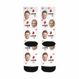 Custom Socks with Faces Personalized Socks Face on Socks Anniversary Gifts for Wife