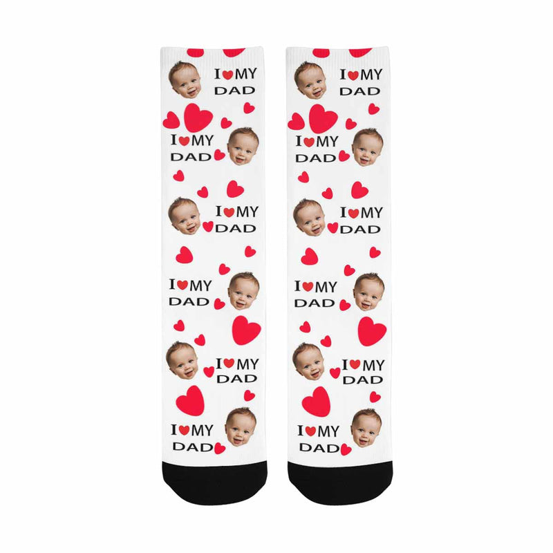 Custom Socks Face Socks with Faces Personalized Socks Face on Socks Birthday Gifts for Dad