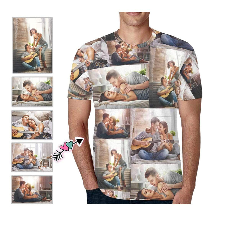 Custom T-shirt Photo The Memories Add Your Own Custom Image Design Your Own Custom T-shirt