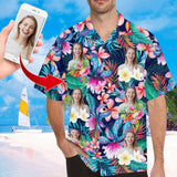 Custom Face Hawaiian Shirt Funny Photo Hawaiian Shirt for Husband Personalized Hawaiian Shirt Photo Tropical Aloha Shirt For Men