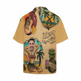 Custom Face Hawaiian Shirt Funny Photo Hawaiian Shirt for Husband Personalized Hawaiian Shirt Photo Tropical Aloha Shirt For Men