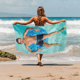 Custom Personalized Face Beach Towel The Best Gift For Funny People