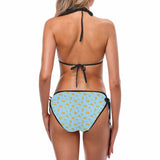 Tiny Yellow Flowers Bikini Swimsuit