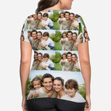 Custom Photo Women's All Over Print T-shirt