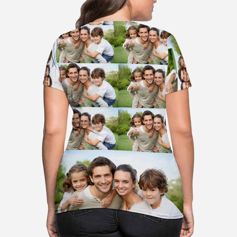 Custom Photo Women's All Over Print T-shirt