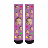 Custom Socks Face Socks with Faces Personalized Socks Birthday Gifts for Dad