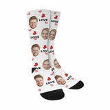 Custom Socks with Faces Personalized Socks Face on Socks Anniversary Gifts for Wife