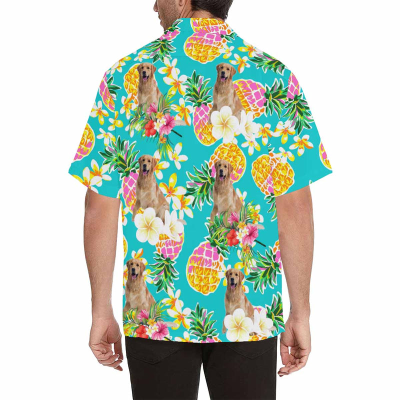 Custom Face Hawaiian Shirt Funny Photo Hawaiian Shirt for Husband Personalized Hawaiian Shirt Photo Tropical Aloha Shirt For Men