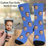 Custom Socks Face Socks with Faces Personalized Socks Face on Socks Birthday Gifts for Wife