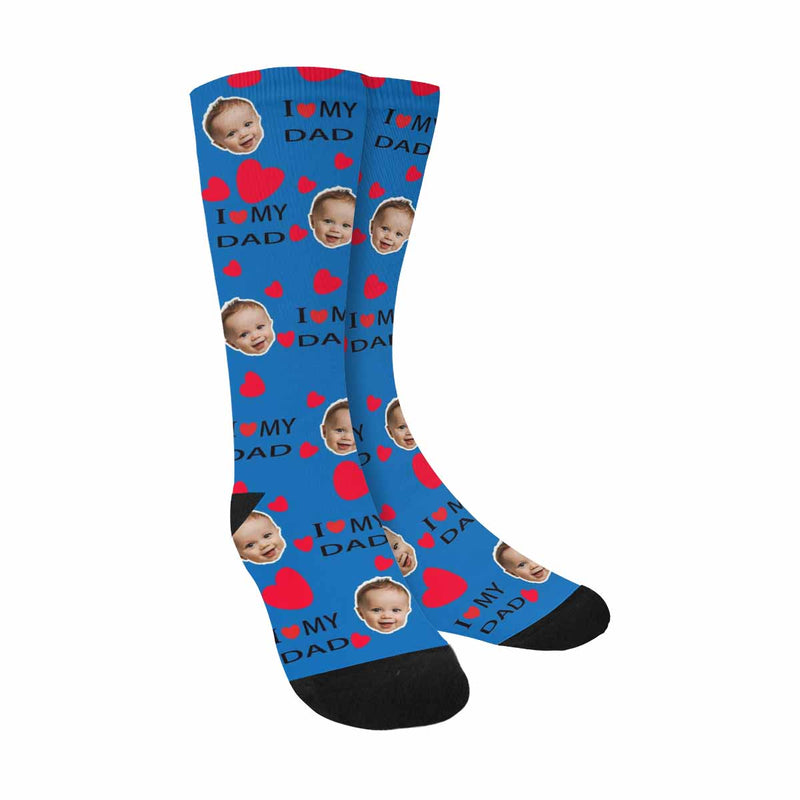 Custom Socks Face Socks with Faces Personalized Socks Face on Socks Birthday Gifts for Dad