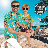 Design Your Own Hawaiian Shirt with Face Australia Flower Pineapple Aloha Shirt Birthday Vacation Party Gift