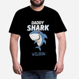 Custom Name Shark Family Matching T-shirt Put Your Name on Shirt Unique Design Shirt Gift