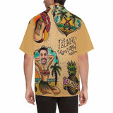 Custom Face Hawaiian Shirt Funny Photo Hawaiian Shirt for Husband Personalized Hawaiian Shirt Photo Tropical Aloha Shirt For Men