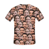 Custom Face Two Women's All Over Print T-shirt