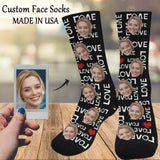 Custom Socks Face Socks Personalized Socks Face on Socks Anniversary Gifts for Boyfriend