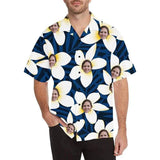 Custom Face Hawaiian Shirts for Boyfriend/Husband Beer Aloha Shirts Gift Personalized Hawaiian Shirts Made for You Face Shirt