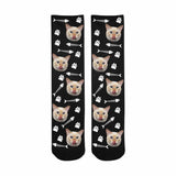 Custom Socks Face Socks with Cat Faces Personalized Socks Face on Socks Birthday Gifts for Husband