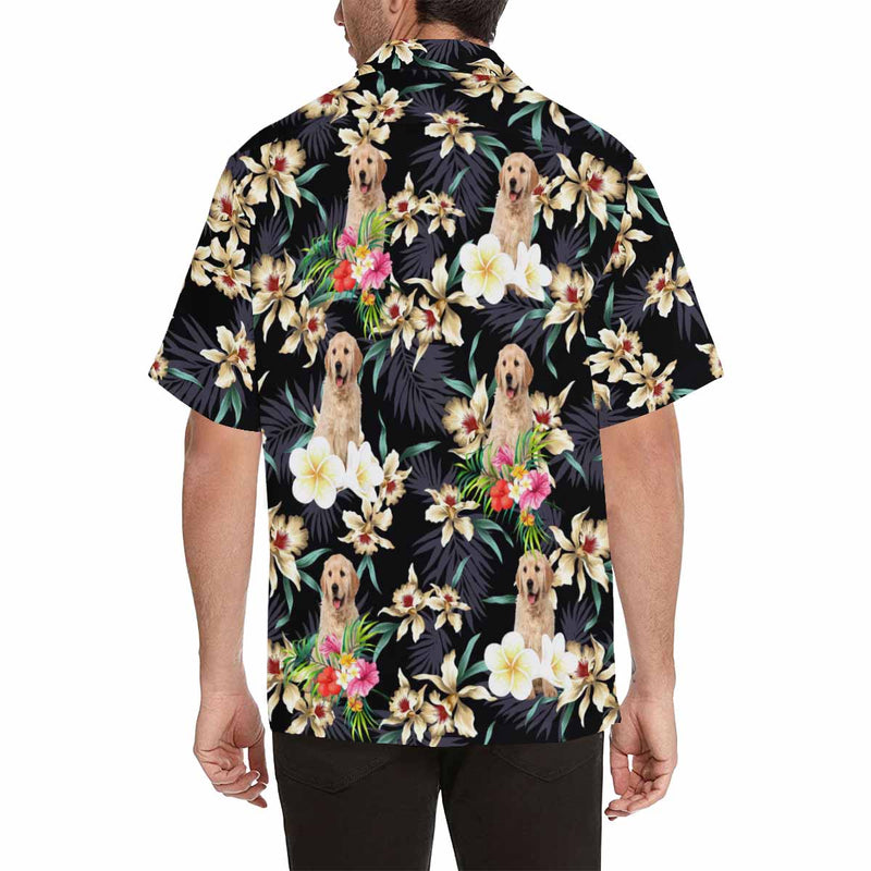 Custom Face Hawaiian Shirt Funny Photo Hawaiian Shirt for Husband Personalized Hawaiian Shirt Photo Tropical Aloha Shirt For Men