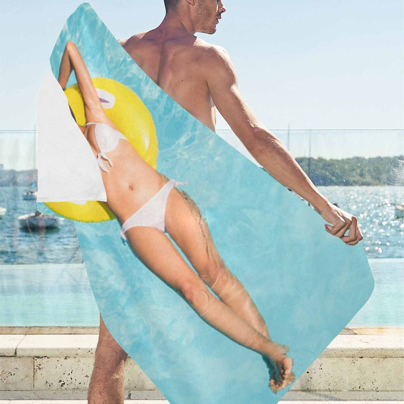 Custom Personalized Face Beach Towel The Best Gift For Funny People