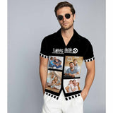 Custom Photo Hawaiian Family Memories Shirts Casual Men's Summer Shirts Made for You Custom Shirt