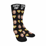 Custom Socks Face Socks with Faces Personalized Socks Face on Socks Father Day's Gifts for Father