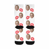 Custom Socks Face Socks with Faces Personalized Socks Face on Socks Valentine's Day Gifts for Boyfriend