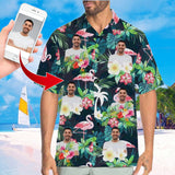 Custom Face Hawaiian Shirt Funny Photo Hawaiian Shirt for Husband Personalized Hawaiian Shirt Photo Tropical Aloha Shirt For Men