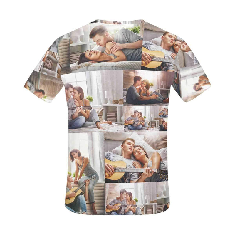 Custom T-shirt Photo The Memories Add Your Own Custom Image Design Your Own Custom T-shirt